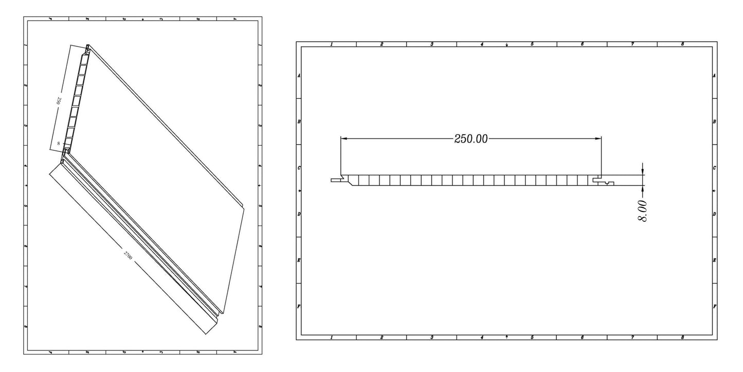 8mm Grey Stone Classic Ceiling Panel