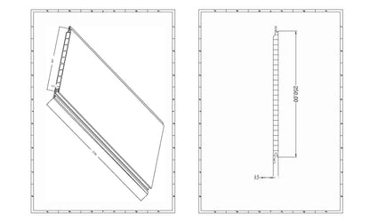 9.5mm Grey Marble & Chrome (Gloss) Classic Ceiling Panel