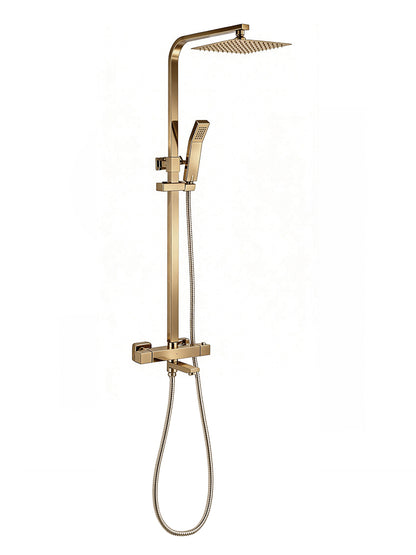 Bliss Twin Head Shower With Bath Filler - Chrome