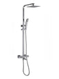 Bliss Twin Head Shower With Bath Filler - Chrome
