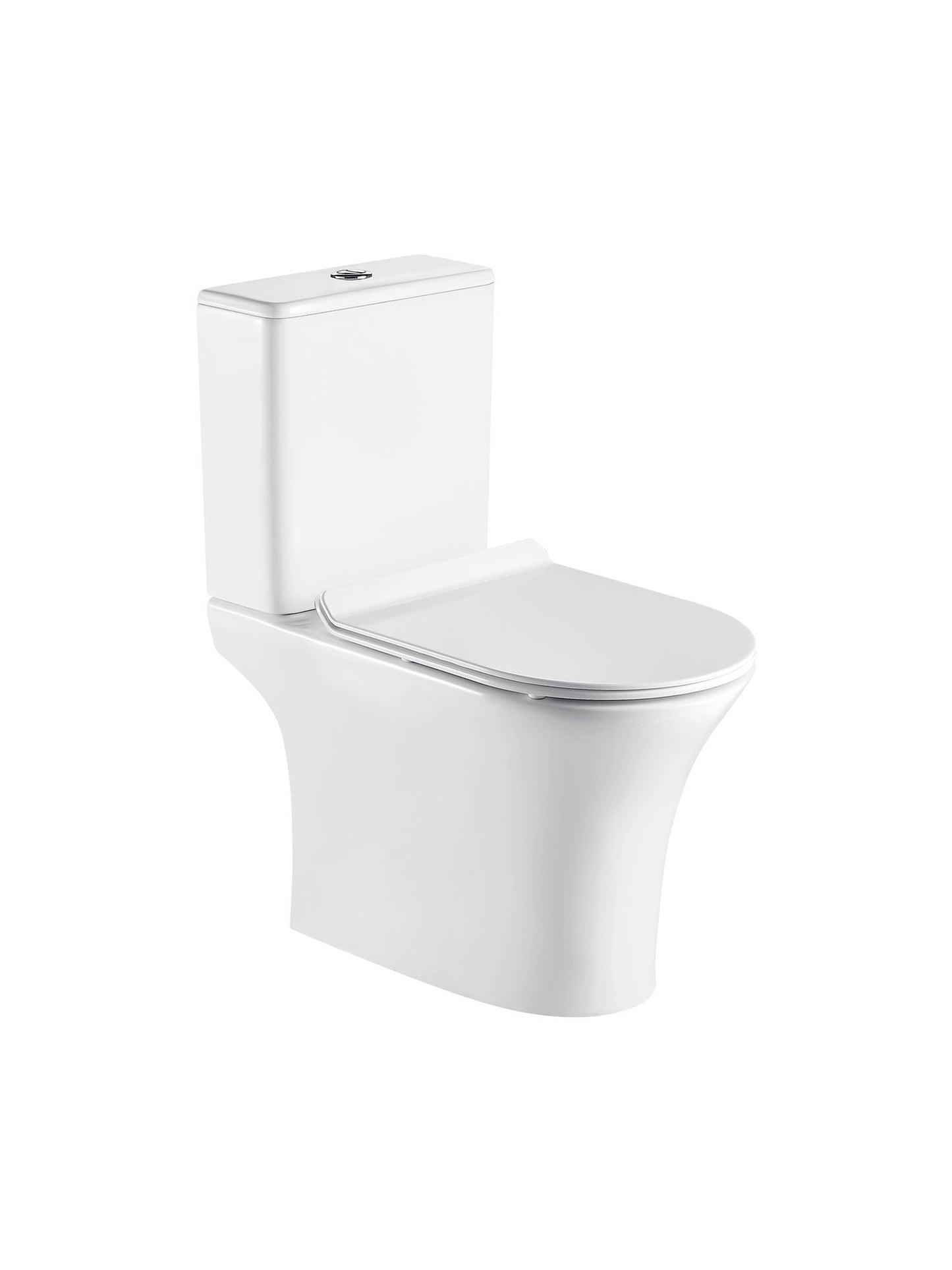 Nova Open Back Pan Including Soft Close Seat And Cistern