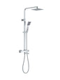Bliss Twin Head Shower With Bath Filler - Chrome