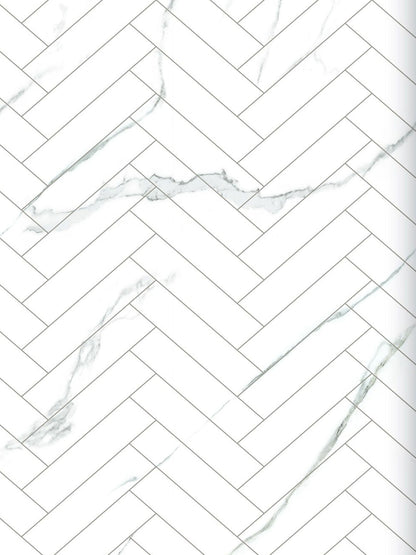 1M X 2.4M Chevron Marble Deluxe Panel
